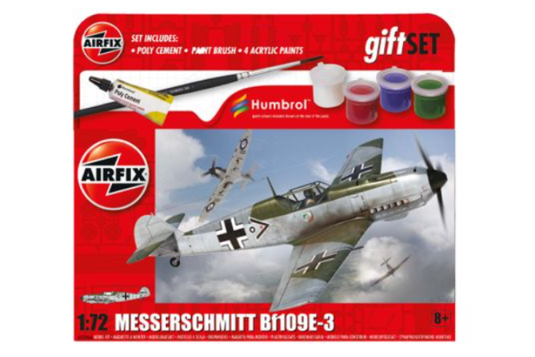 Airfix Gift Set Messerschmitt Bf109E-3 A55106A