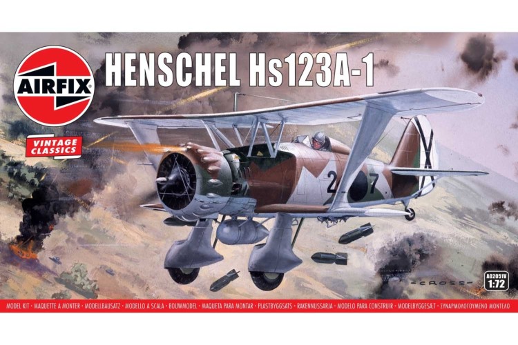 Airfix Henschel Hs123A-1 A02051V