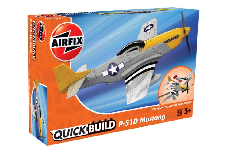 AIRFIX QUICK BUILD P51D MUSTANG J6016