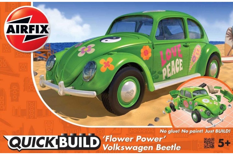 Airfix Quick Builds J6031 'Flower Power' Volkswagen Beetle'