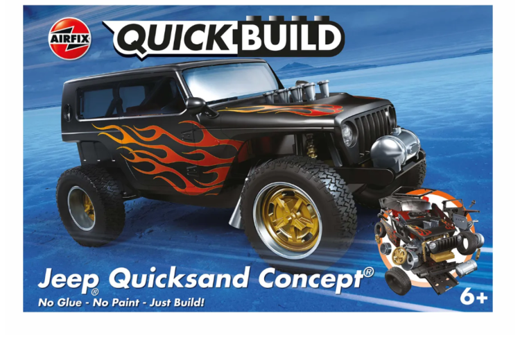 Airfix Quickbuild Jeep Quicksand Concept J6038