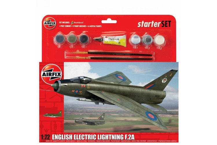 Airfix Starter Set 1:72 English Electric Lightning F.2A A55305