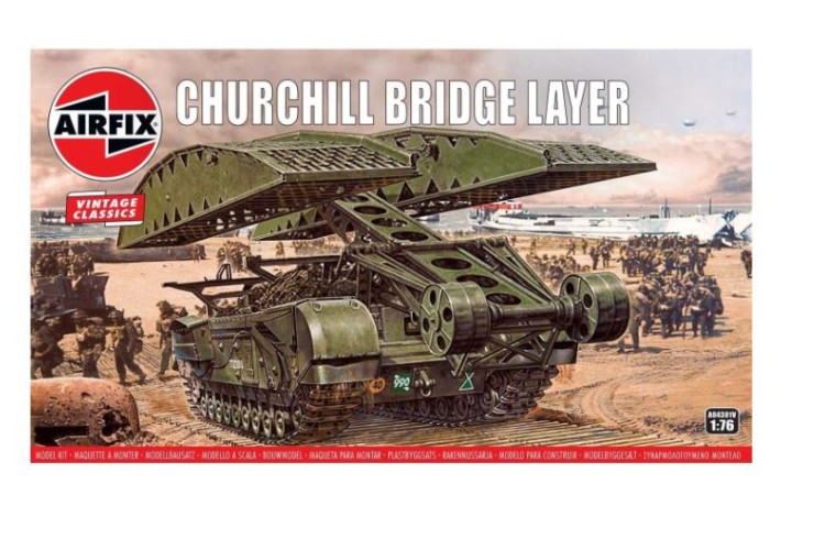 Airfix Vintage Classics 1:76 Churchill Bridge Layer A04301V