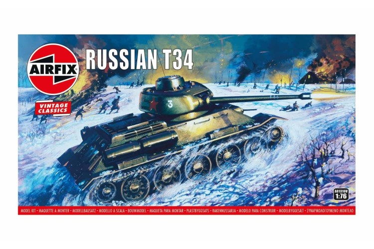 Airfix Vintage Classics Russian T34 A01316V