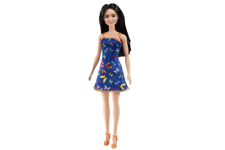 Barbie Basic Doll - Blue Butterfly Dress T7439 / HBV06