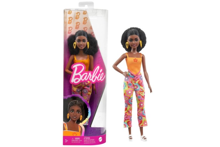 Barbie Fashionistas Doll - 198 Curly Black Hair Petite Body FBR37/HPF74