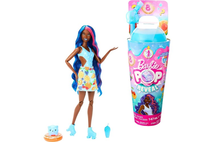 Barbie Juicy Pop Reveal (Blue) HNW40