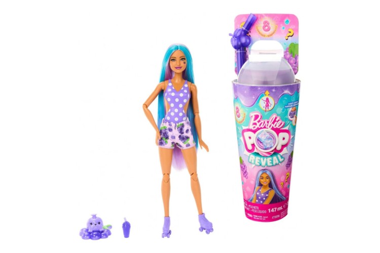 Barbie Juicy Pop Reveal (Purple) HNW40