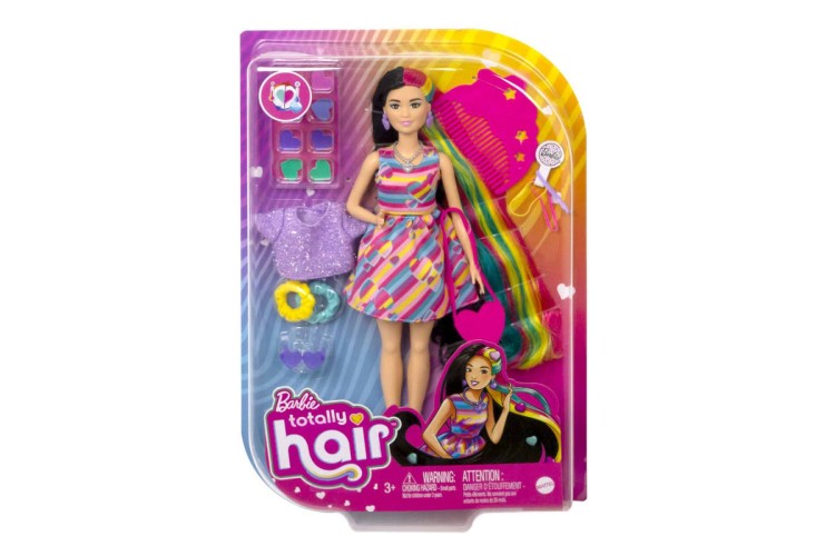 Barbie Totally Hair Doll - Heart Theme HCM90