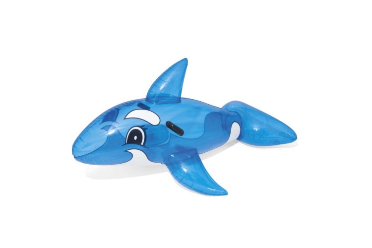 Bestway 1.57m x 94 cm Blue Whale Ride On Inflatable 41037