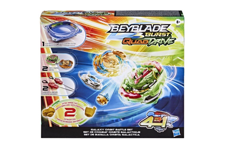 Beyblade Burst QuadStrike Galaxy Orbit Battle Set F3335