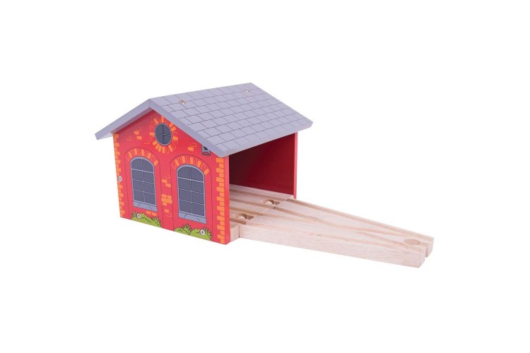 Bigjigs Rail - Double Engine Shed BJT160