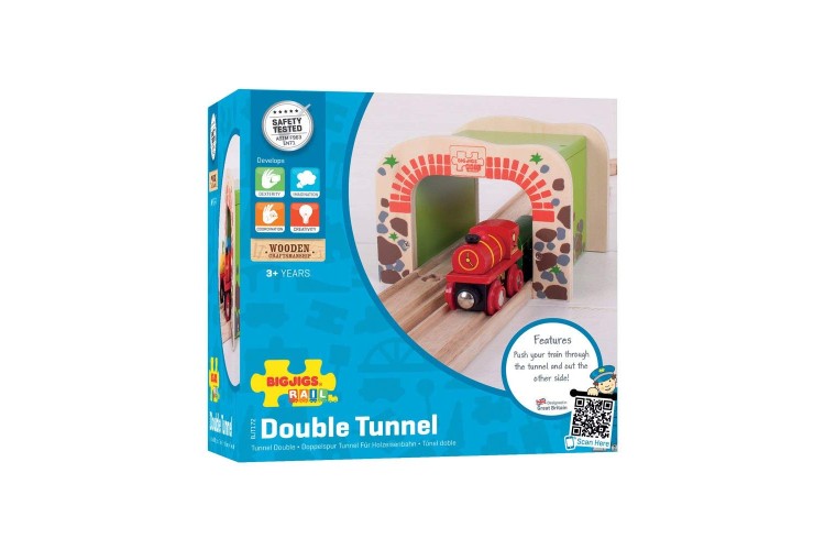 Bigjigs Rail - Double Tunnel BJT172