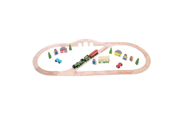 Bigjigs Rail - Flying Scotsman Train Set BJT026