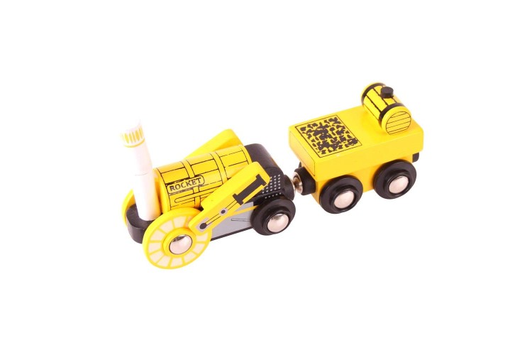 Bigjigs Rail - Rolling Stock Rocket Engine BJT459