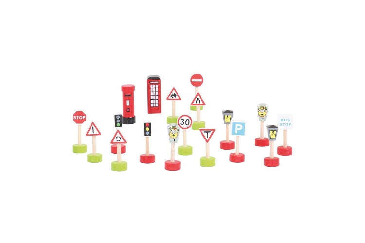 Bigjigs Rail - Signs Pack