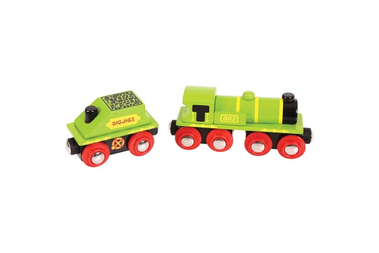 Bigjigs Rail - Big Green Engine BJT419