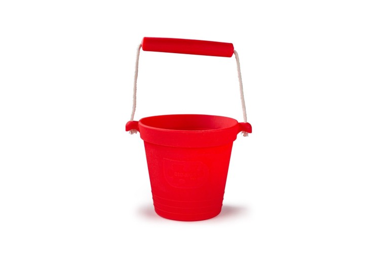 Bigjigs Activity Bucket - Cherry Red