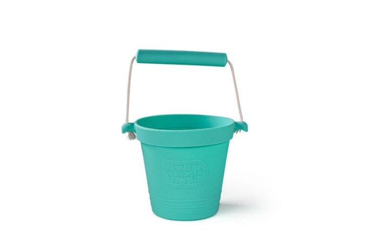 Bigjigs Activity Bucket - Eggshell Green