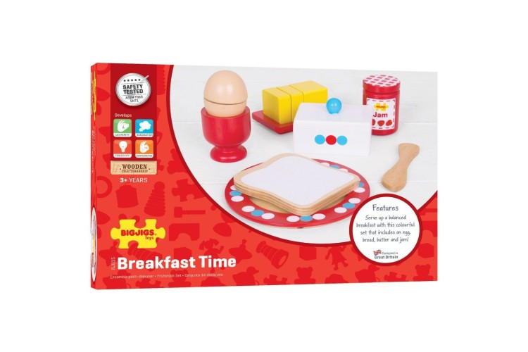 Bigjigs Breakfast Time Wooden Playset BJ615