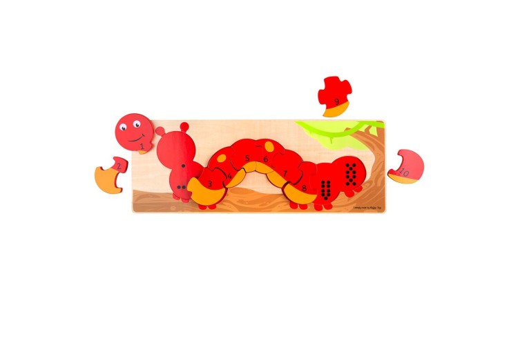 Bigjigs Caterpillar Number Puzzle BJ745