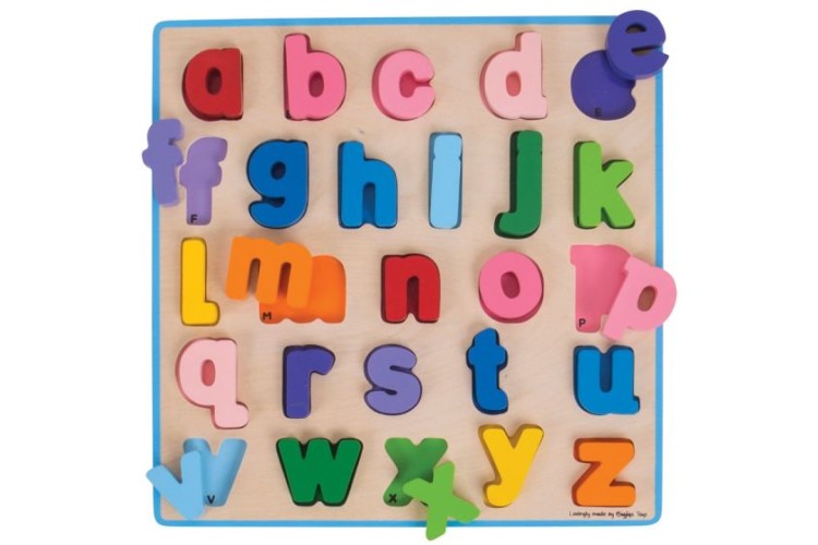 Bigjigs Chunky Alphabet Puzzle Lowercase BB106