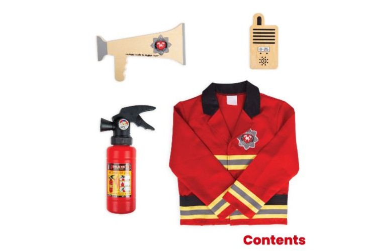 Bigjigs Firefighter Dress Up 34068 (Without Helmet)