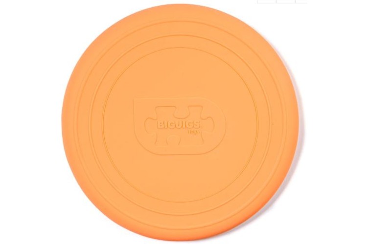 Bigjigs Foldable Silicone Flyer - Apricot Orange 33311