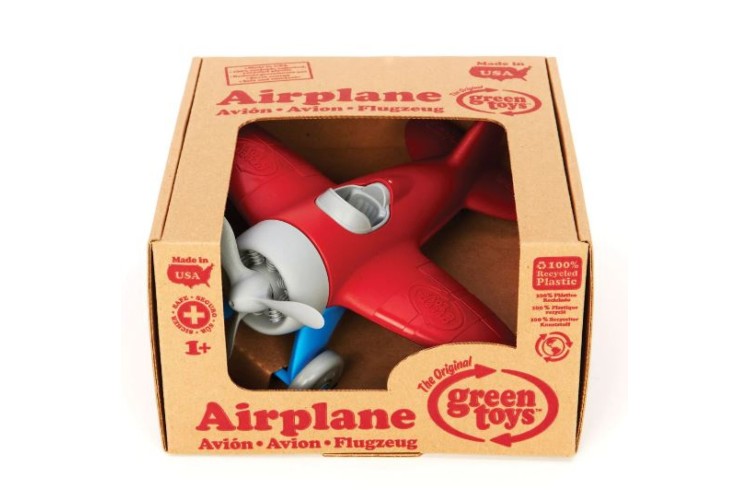 Bigjigs Green Toys Airplane GTAIRR1026