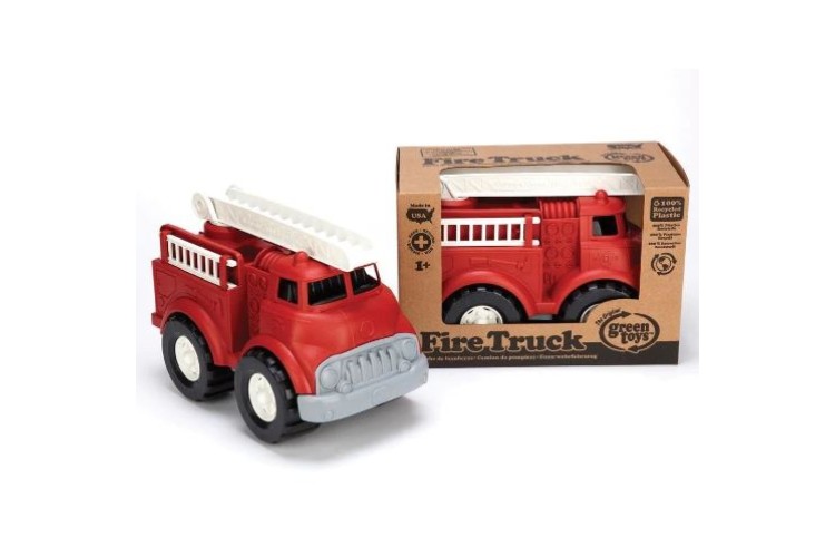 Bigjigs Green Toys Fire Truck GTFTK01R