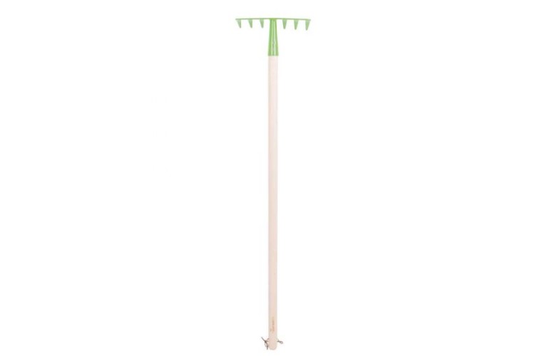 Bigjigs Long Handed Soil Rake IN STORE / CLICK & COLLECT / LOCAL DELIVERY ONLY BJ291