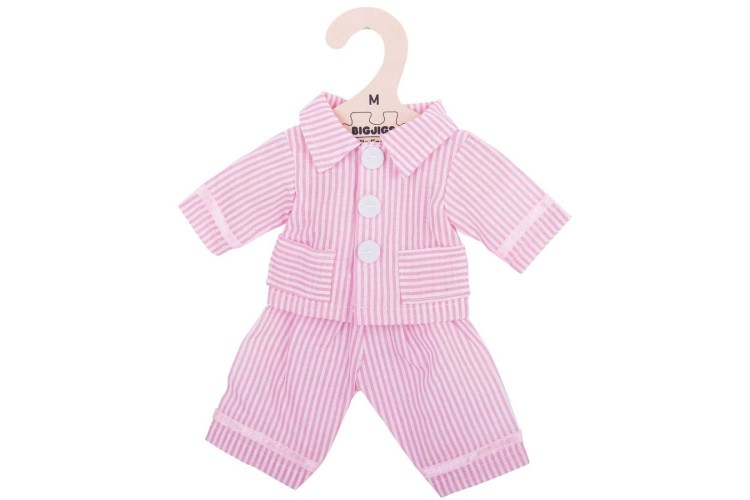 Bigjigs Medium Pink Pyjamas Doll Accessory BJD515