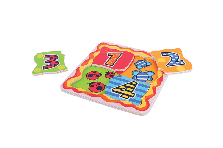 Bigjigs My First Number Matching Puzzle BJ510