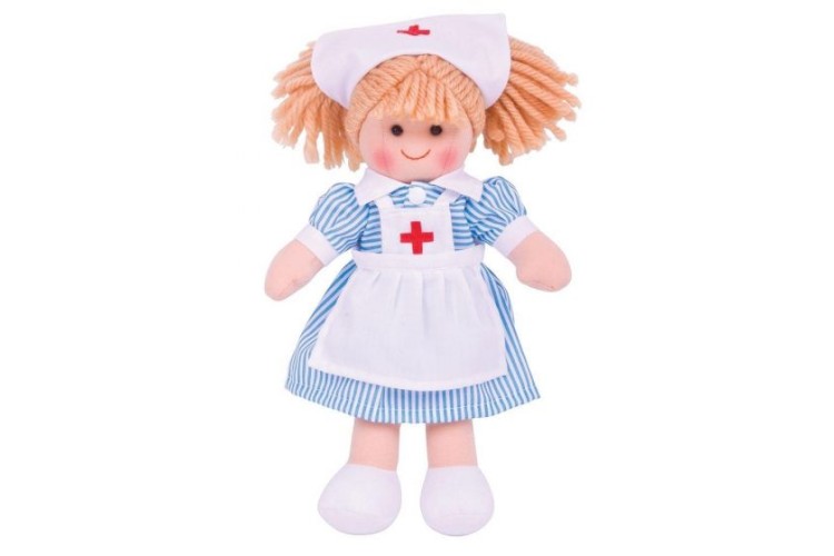 Bigjigs Nancy Nurse Doll - Small
