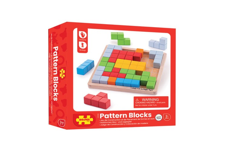 Bigjigs Pattern Blocks 33019