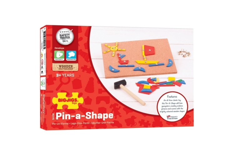 Bigjigs Pin-a-Shape BJ158