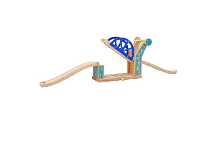 Bigjigs Rail - Blue Suspension Bridge BJT370