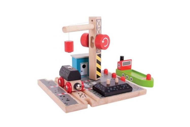 Bigjigs Rail - Coal Canal Dock BJT257