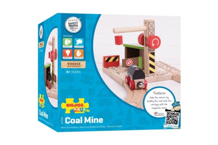 Bigjigs Rail - Coal Mine BJT255