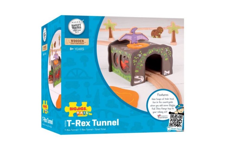Bigjigs Rail - T-Rex Tunnel BJT244