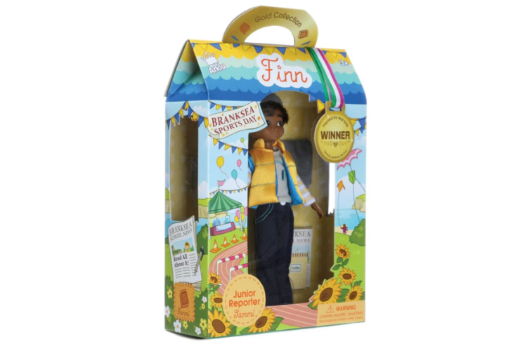 Bigjigs Lottie Finn Doll - Junior Reporter Sammi LT083