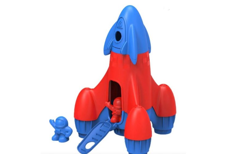 Bigjigs Green Toys Blue Rocket GTRKTB1039
