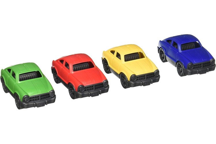 Bigjigs Green Toys Mini Cars Assorted Colours