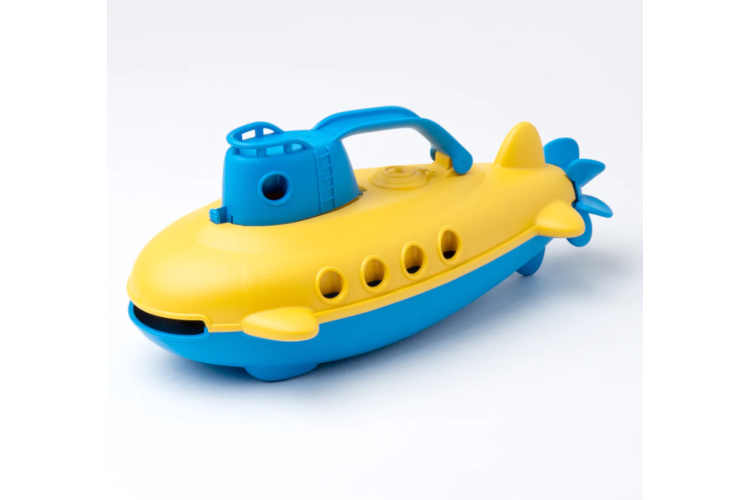 Bigjigs Green Toys Submarine (Blue Handle) 6m+