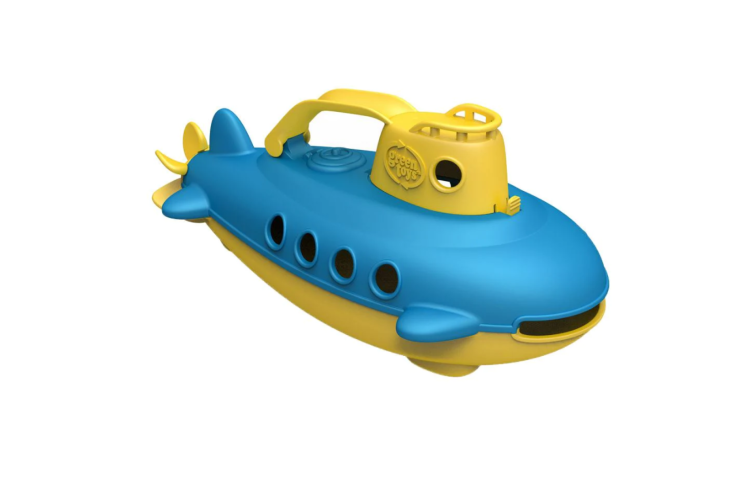 Bigjigs Green Toys Submarine (Yellow Handle) 6m+
