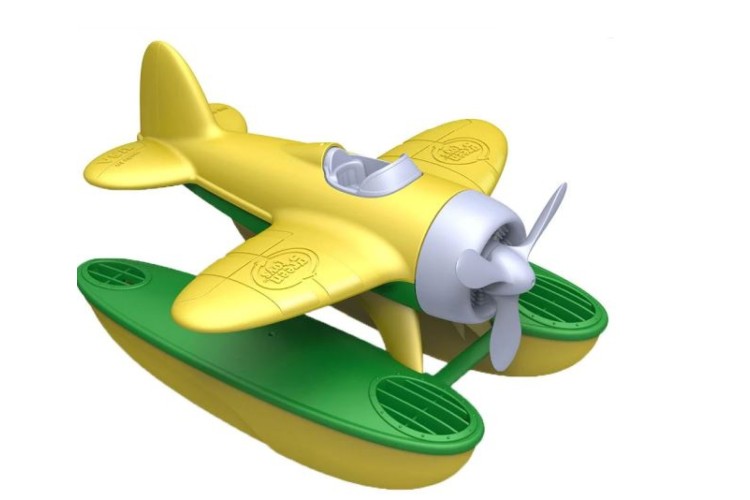 Bigjigs GreenToys Seaplane - Yellow Wings GTSEAY1030