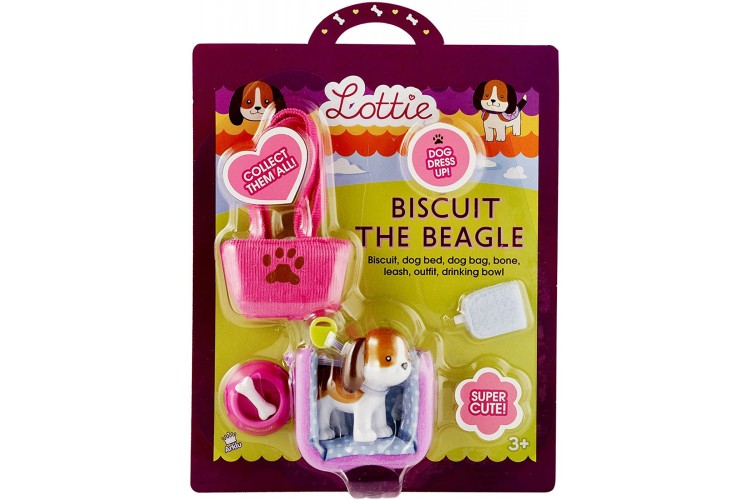 Bigjigs Lottie Doll Finn And Friends Biscuit The Beagle