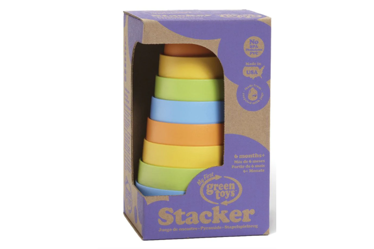 Bigjigs My First Green Toys Stacker GTSTK01R