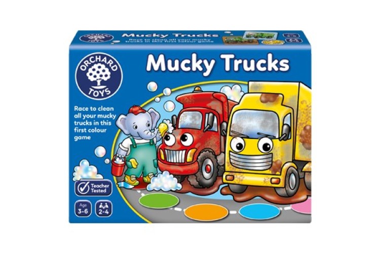 Orchard Toys Mucky Trucks Game Orchard Toys Mucky Trucks Game