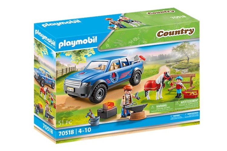 Playmobil Country Mobile Farrier - ArgosyToys.co.uk
